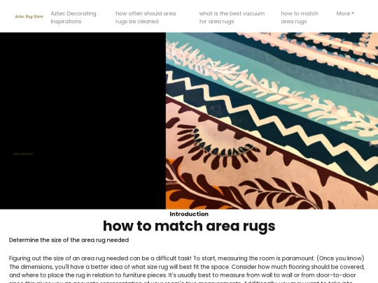 aztec-decorating-inspirations/how-to-match-area-rugs screenshot