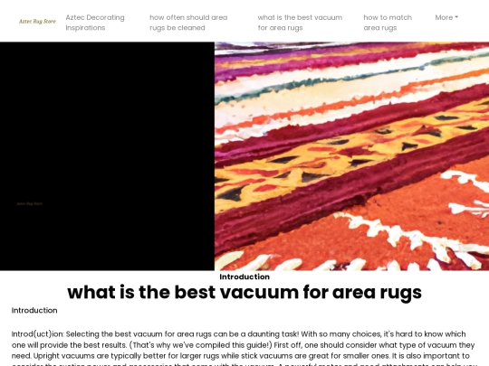 aztec-decorating-inspirations/what-is-the-best-vacuum-for-area-rugs screenshot