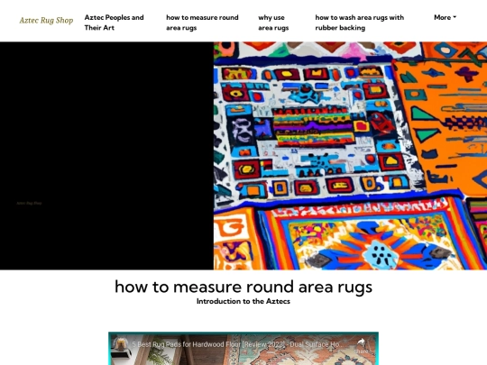 aztec-peoples-and-their-art/how-to-measure-round-area-rugs screenshot