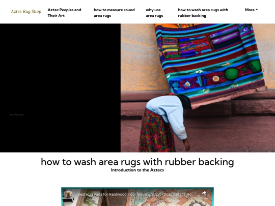 aztec-peoples-and-their-art/how-to-wash-area-rugs-with-rubber-backing screenshot