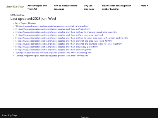aztec-peoples-and-their-art/sitemap screenshot