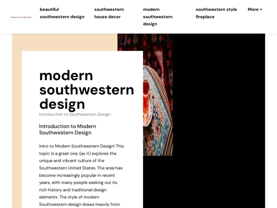 beautiful-southwestern-design/modern-southwestern-design screenshot