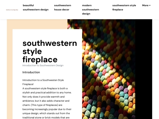 beautiful-southwestern-design/southwestern-style-fireplace screenshot