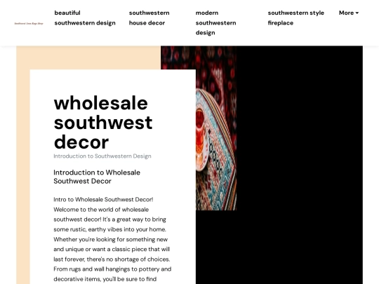 beautiful-southwestern-design/wholesale-southwest-decor screenshot