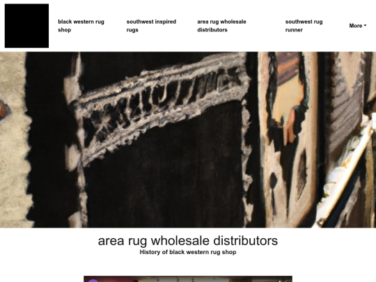 black-western-rug-shop/area-rug-wholesale-distributors screenshot