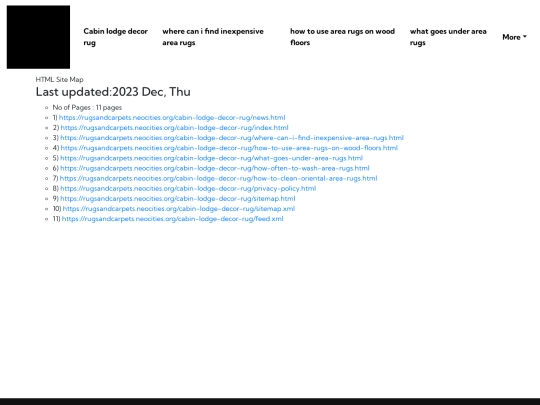 cabin-lodge-decor-rug/sitemap screenshot