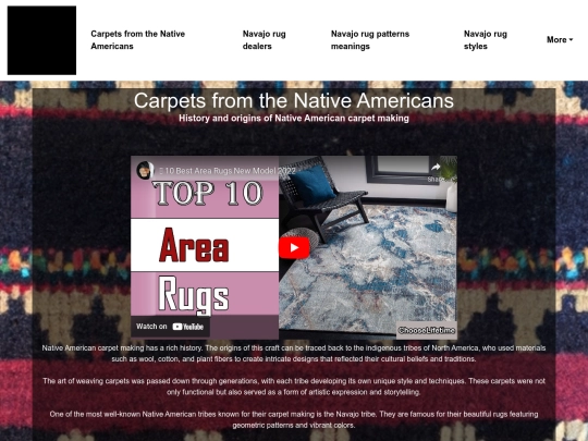 carpets-from-the-native-americans screenshot