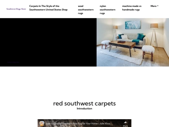 carpets-in-the-style-of-the-southwestern-united-states-shop/red-southwest-carpets screenshot