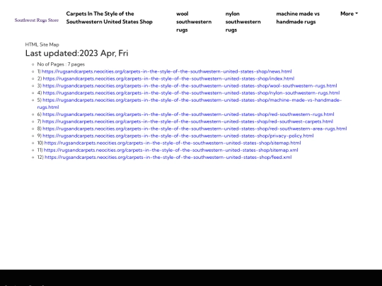 carpets-in-the-style-of-the-southwestern-united-states-shop/sitemap screenshot