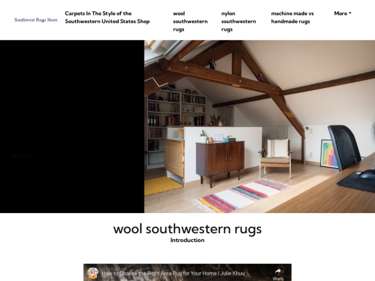 carpets-in-the-style-of-the-southwestern-united-states-shop/wool-southwestern-rugs screenshot