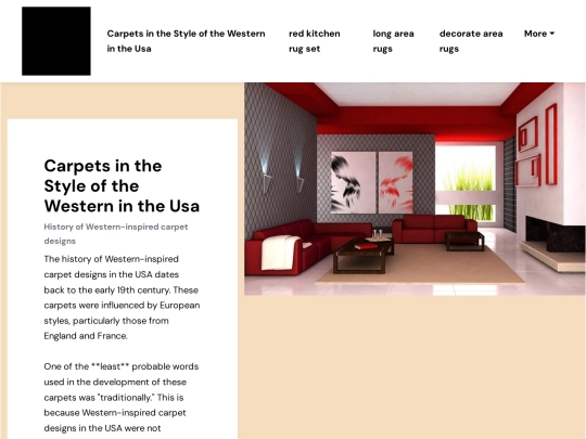 carpets-in-the-style-of-the-western-in-the-usa-shop screenshot