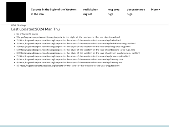 carpets-in-the-style-of-the-western-in-the-usa-shop/sitemap screenshot