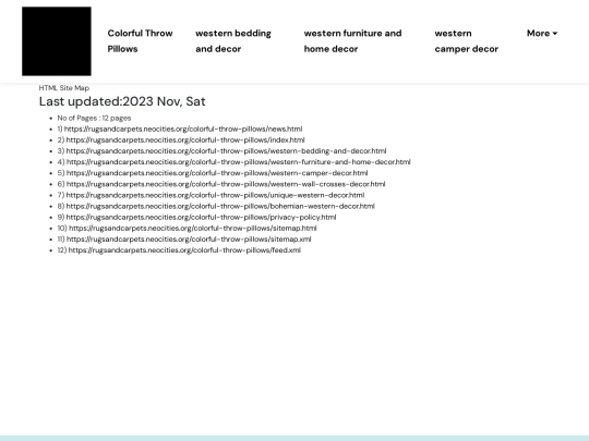 colorful-throw-pillows/sitemap screenshot