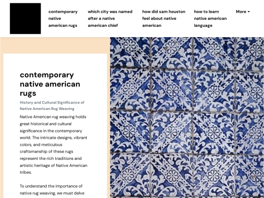 contemporary-native-american-rugs screenshot
