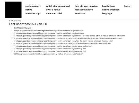 contemporary-native-american-rugs/sitemap screenshot
