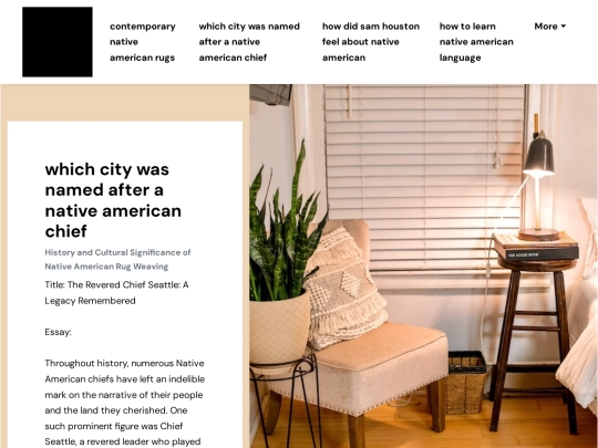 contemporary-native-american-rugs/which-city-was-named-after-a-native-american-chief screenshot
