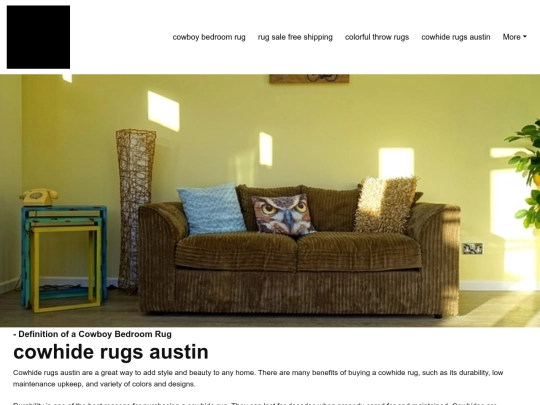 cowboy-bedroom-rug/cowhide-rugs-austin screenshot