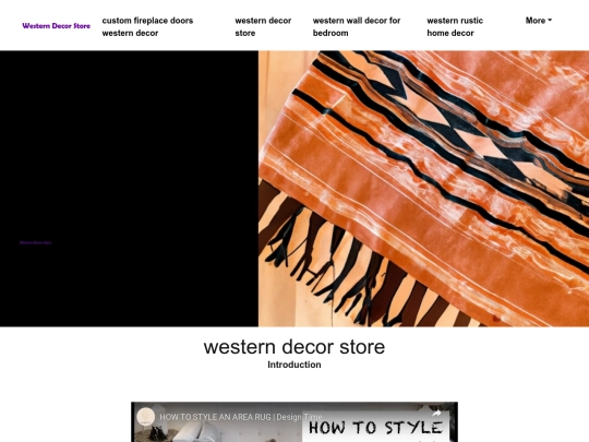 custom-fireplace-doors-western-decor/western-decor-store screenshot