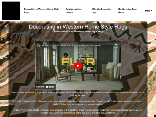 decorating-in-western-home-style-rugs screenshot