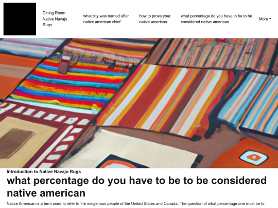 dining-room-native-navajo-rugs/what-percentage-do-you-have-to-be-to-be-considered-native-american screenshot
