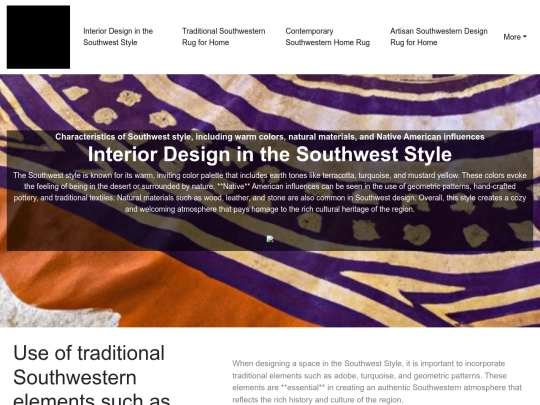 interior-design-in-the-southwest-style screenshot