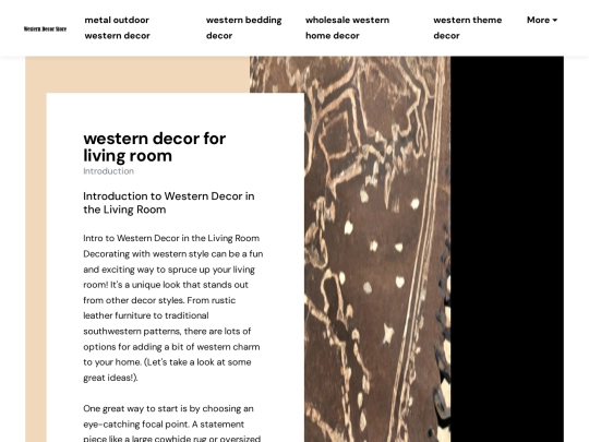 metal-outdoor-western-decor/western-decor-for-living-room screenshot