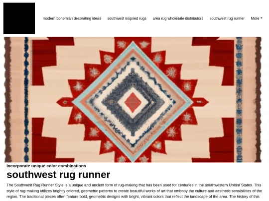 modern-bohemian-decorating-ideas/southwest-rug-runner screenshot