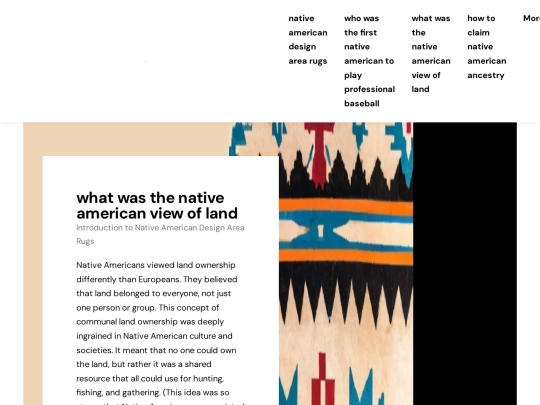 native-american-design-area-rugs/what-was-the-native-american-view-of-land screenshot