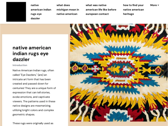 native-american-indian-rugs-eye-dazzler screenshot