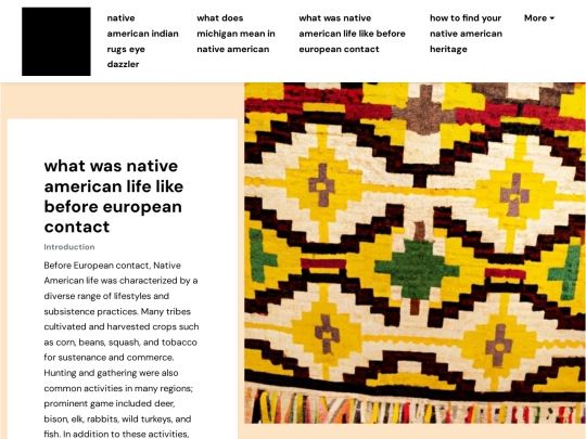 native-american-indian-rugs-eye-dazzler/what-was-native-american-life-like-before-european-contact screenshot