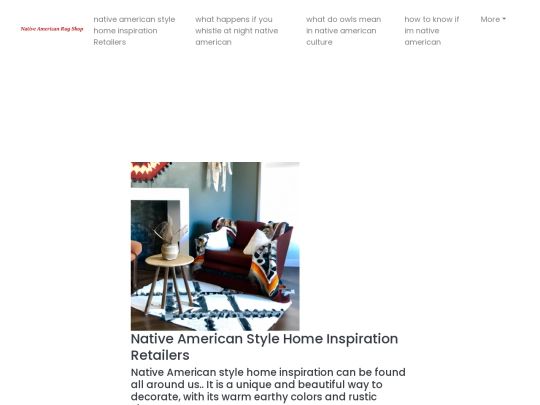 native-american-style-home-inspiration-retailers/news screenshot