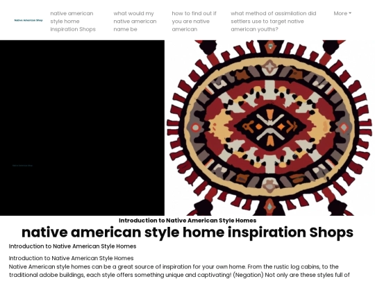 native-american-style-home-inspiration-shops screenshot
