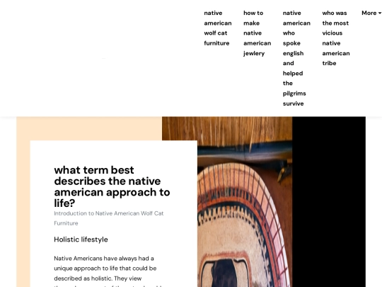 native-american-wolf-cat-furniture/what-term-best-describes-the-native-american-approach-to-life screenshot