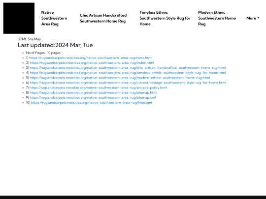 native-southwestern-area-rug/sitemap screenshot