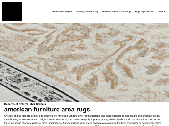 natural-fiber-carpets/american-furniture-area-rugs screenshot