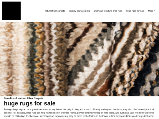 natural-fiber-carpets/huge-rugs-for-sale screenshot