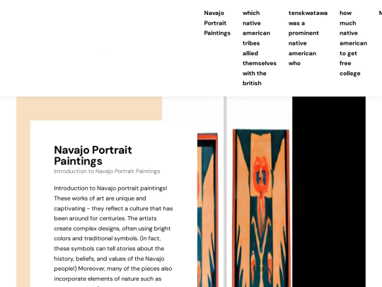 navajo-portrait-paintings screenshot