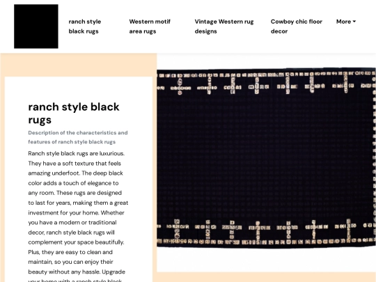 ranch-style-black-rugs screenshot