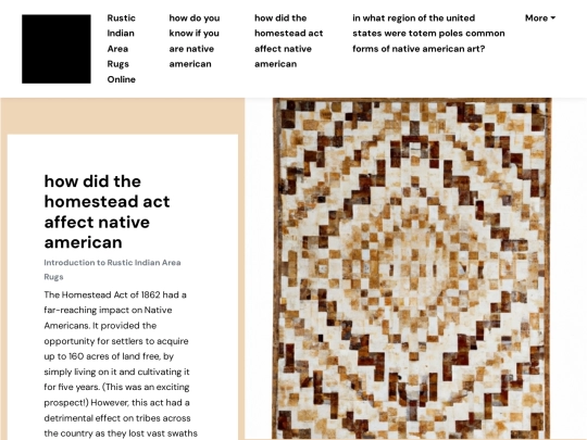 rustic-indian-area-rugs-online/how-did-the-homestead-act-affect-native-american screenshot