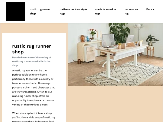 rustic-rug-runner-shop screenshot