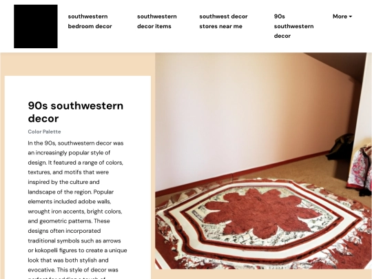 southwestern-bedroom-decor/90s-southwestern-decor screenshot