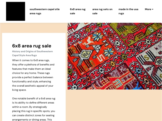 southwestern-capel-stle-area-rugs/6x8-area-rug-sale screenshot