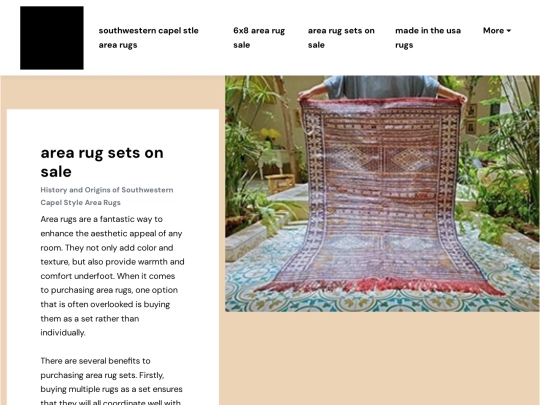 southwestern-capel-stle-area-rugs/area-rug-sets-on-sale screenshot