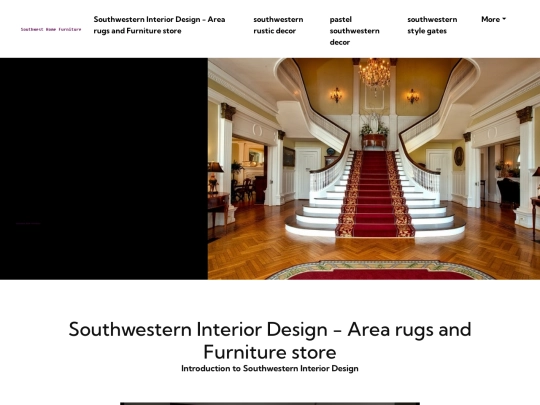 southwestern-interior-design-area-rugs-and-furniture-store screenshot
