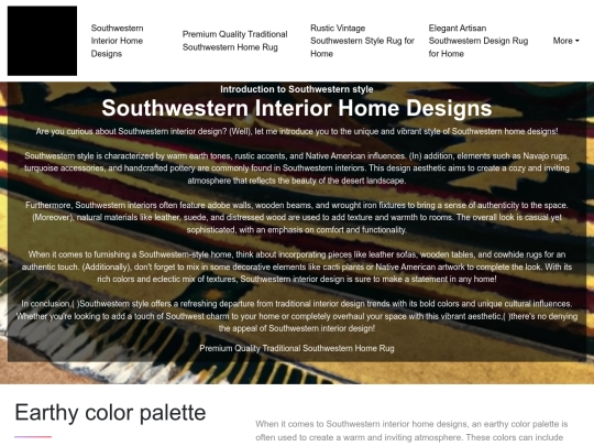 southwestern-interior-home-designs screenshot