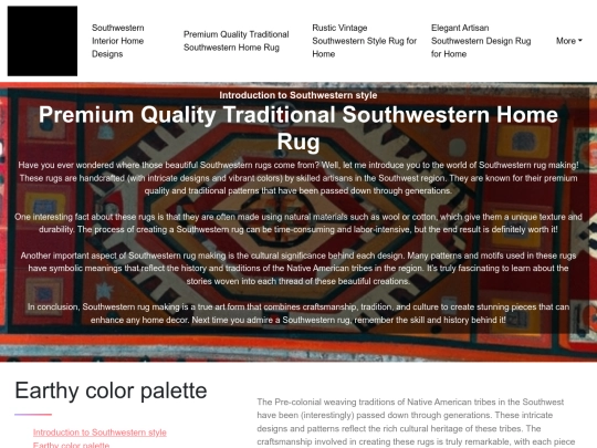 southwestern-interior-home-designs/premium-quality-traditional-southwestern-home-rug screenshot