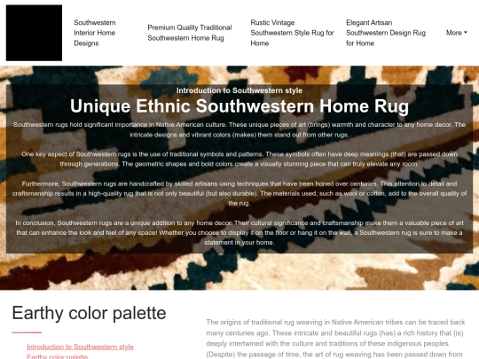 southwestern-interior-home-designs/unique-ethnic-southwestern-home-rug screenshot