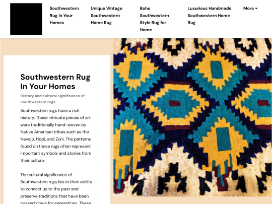 southwestern-rug-in-your-homes screenshot