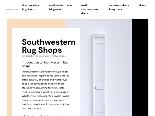 southwestern-rug-shops screenshot