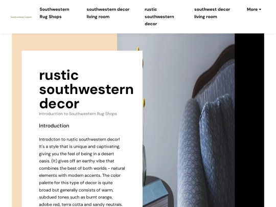 southwestern-rug-shops/rustic-southwestern-decor screenshot
